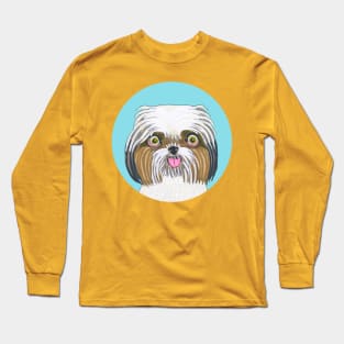 Shih Tzu Dog Long Sleeve T-Shirt